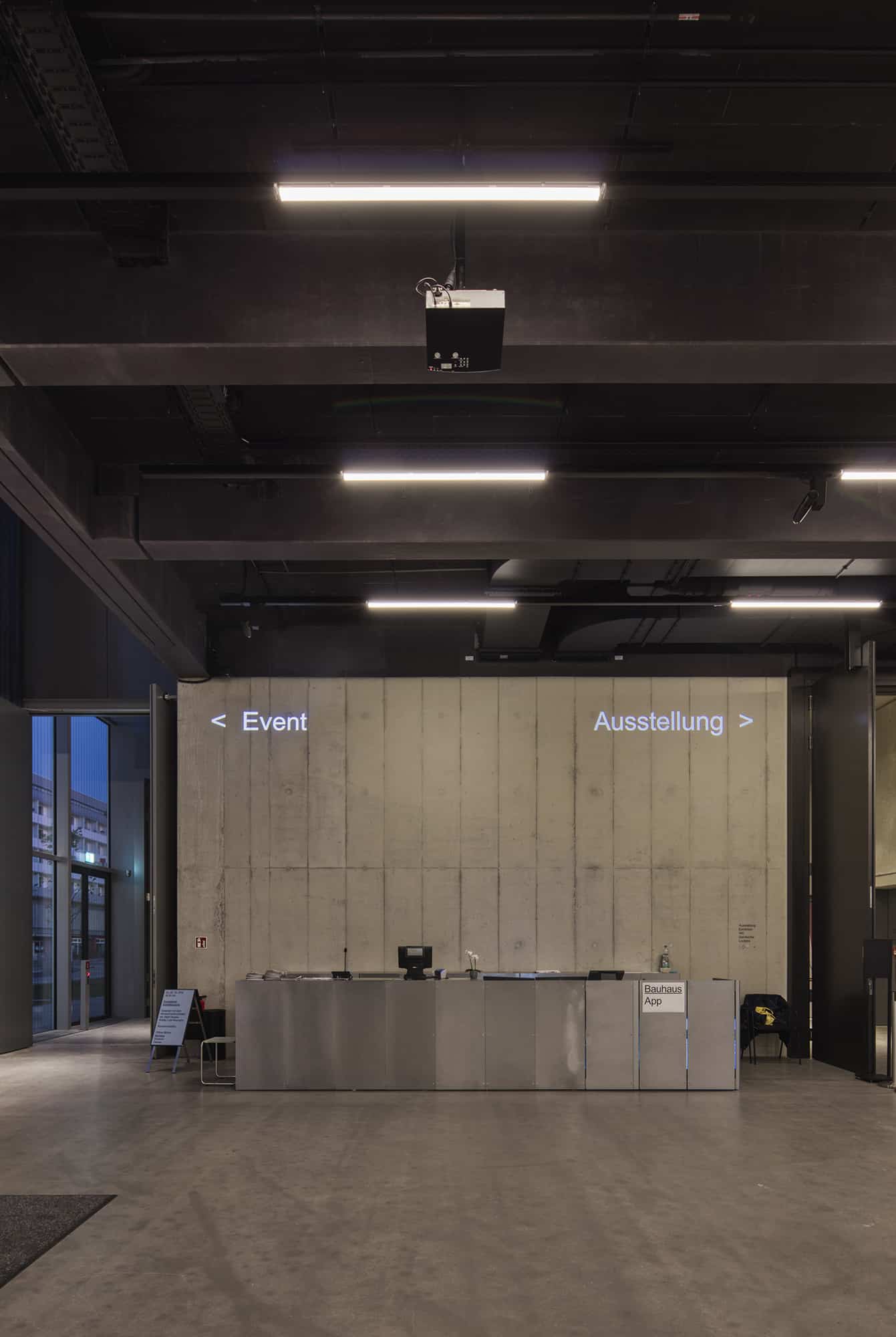 Bauhaus Museum Dessau — Dessau, Germany: lighting design view 4 of 5, by Lichtvision