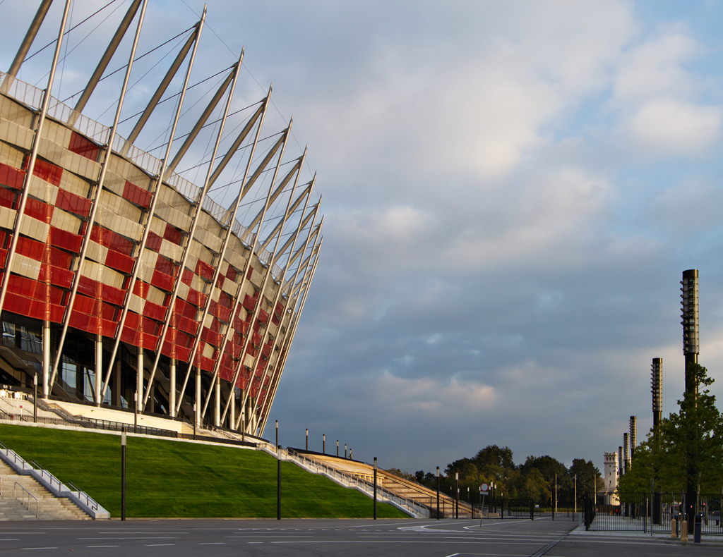National Stadium Warsaw — Warsaw, Poland: lighting design view 2 of 8, by Lichtvision