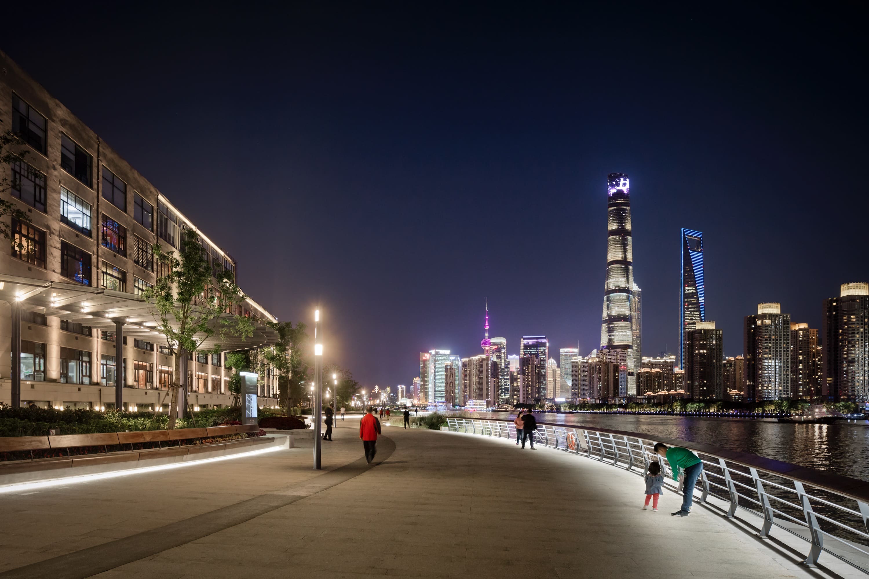 South Bund Waterfront Development — China: lighting design view 2 of 3, by Lichtvision