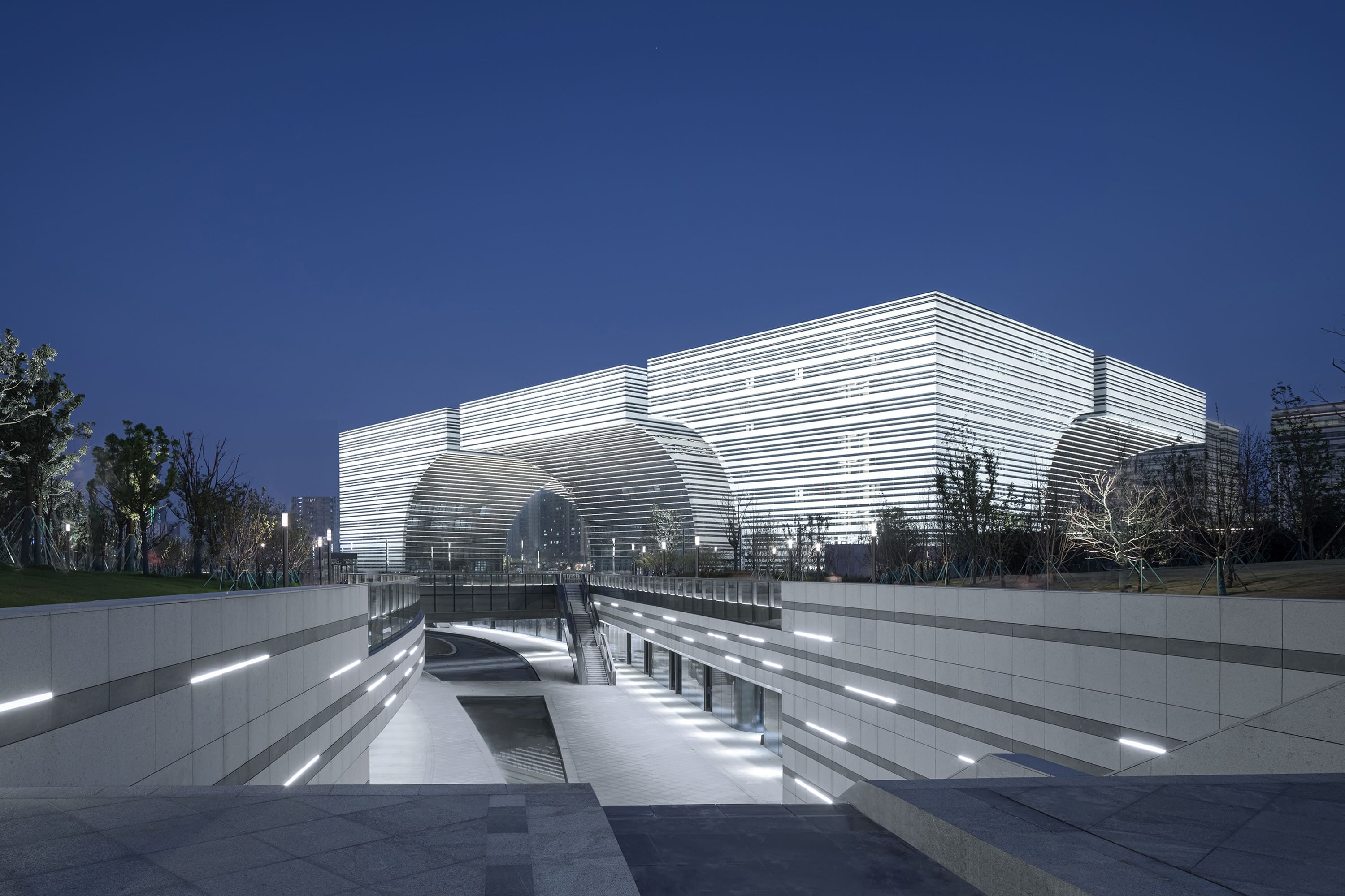 Changzhou Culture Plaza — China: lighting design view 3 of 6, by Lichtvision
