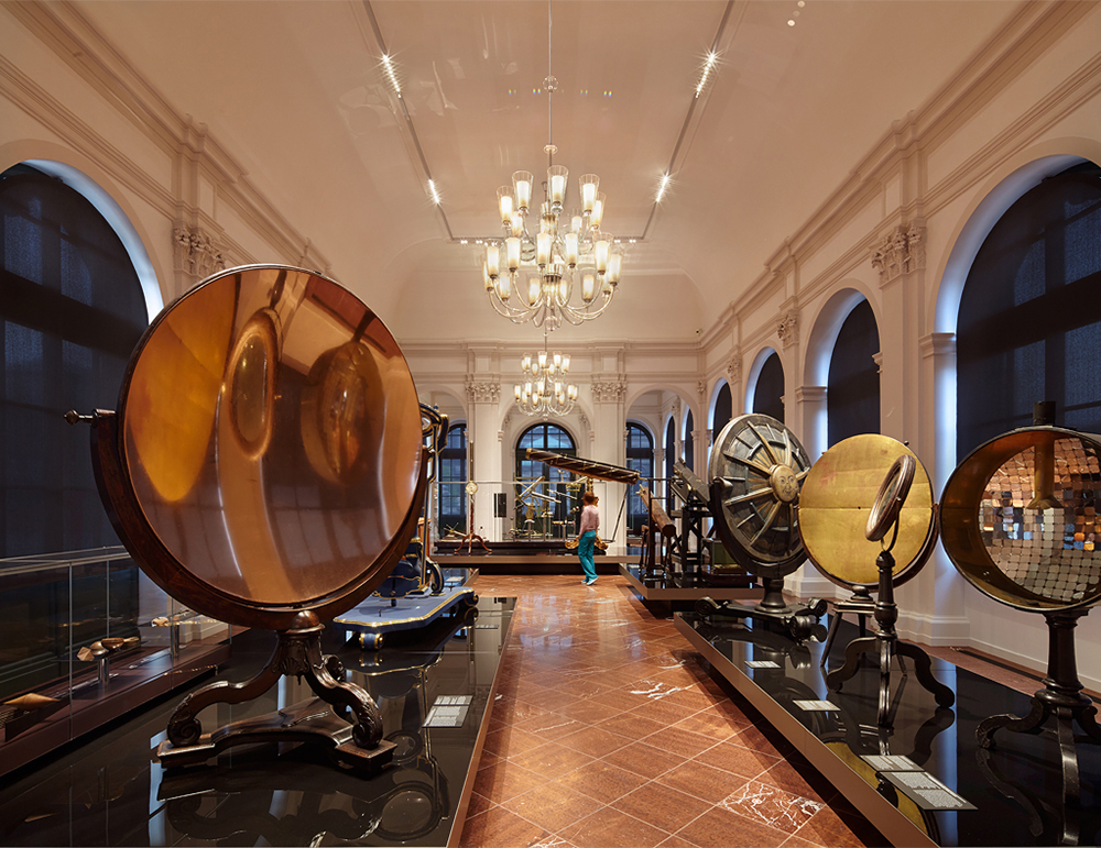 Mathematisch-Physikalischer Salon — Dresden, Germany: architectural lighting design by Lichtvision (architecture by Holzer Kobler Architekturen)