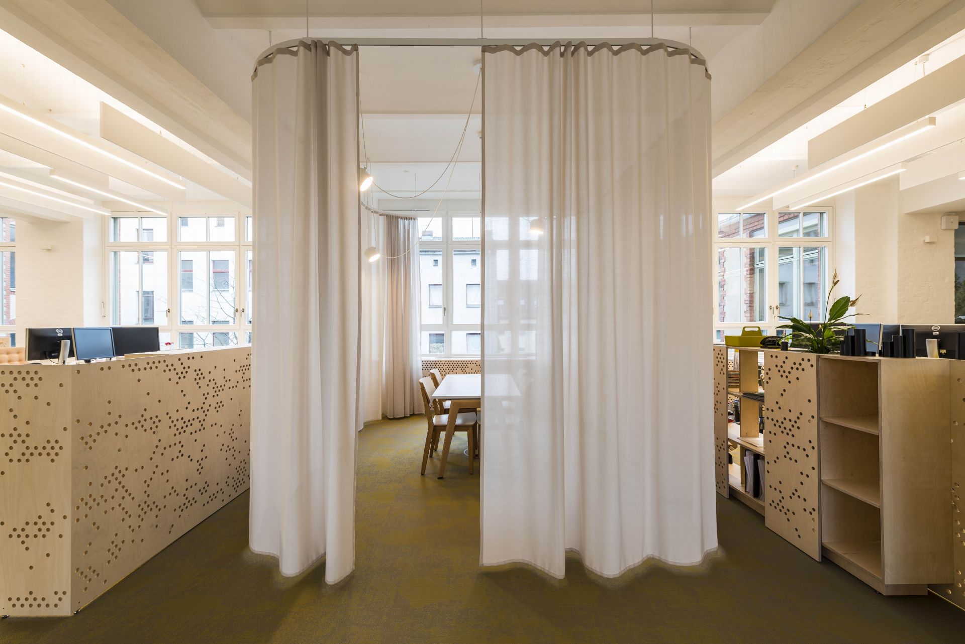 Wikinghof - Office Lighting Design — Germany: wikinghof