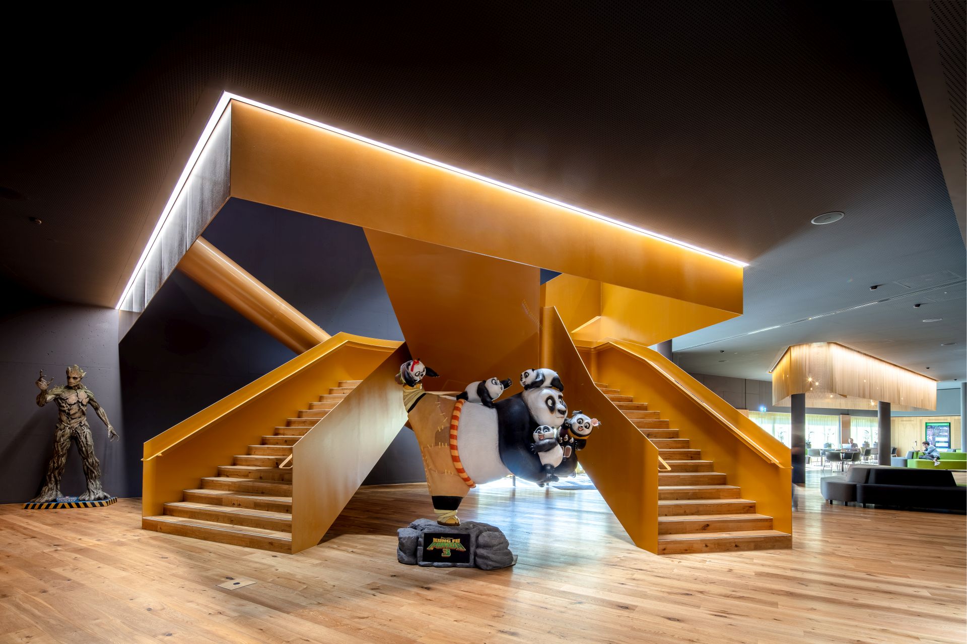 Kitag Cinedome Muri — Muri, Switzerland: architectural lighting design by Lichtvision