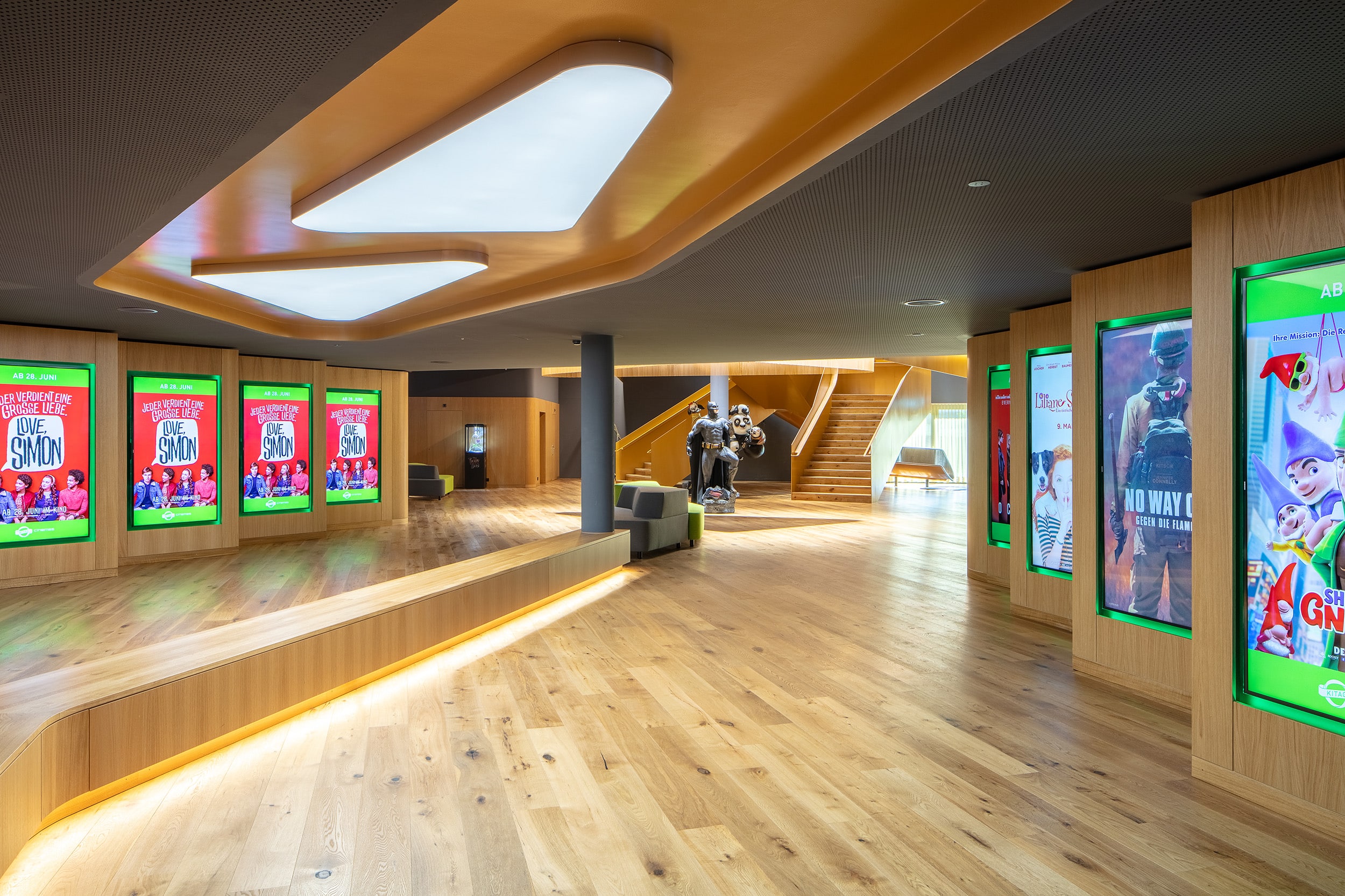 Kitag Cinedome Muri — Muri, Switzerland: lighting design view 3 of 6, by Lichtvision