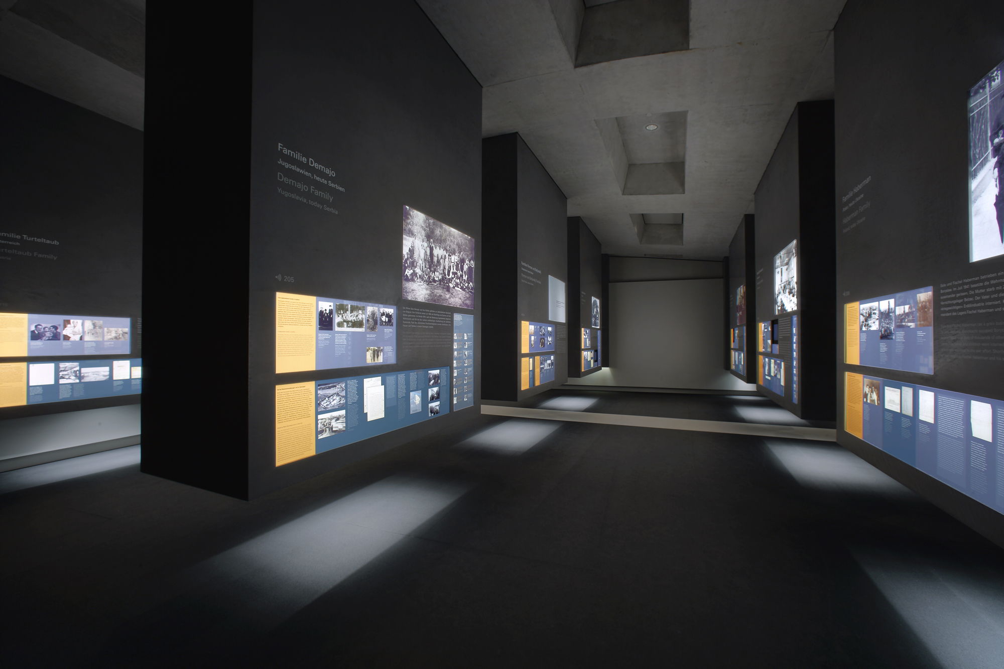 Holocaust Memorial Berlin — Berlin, Germany: lighting design view 4 of 4, by Lichtvision