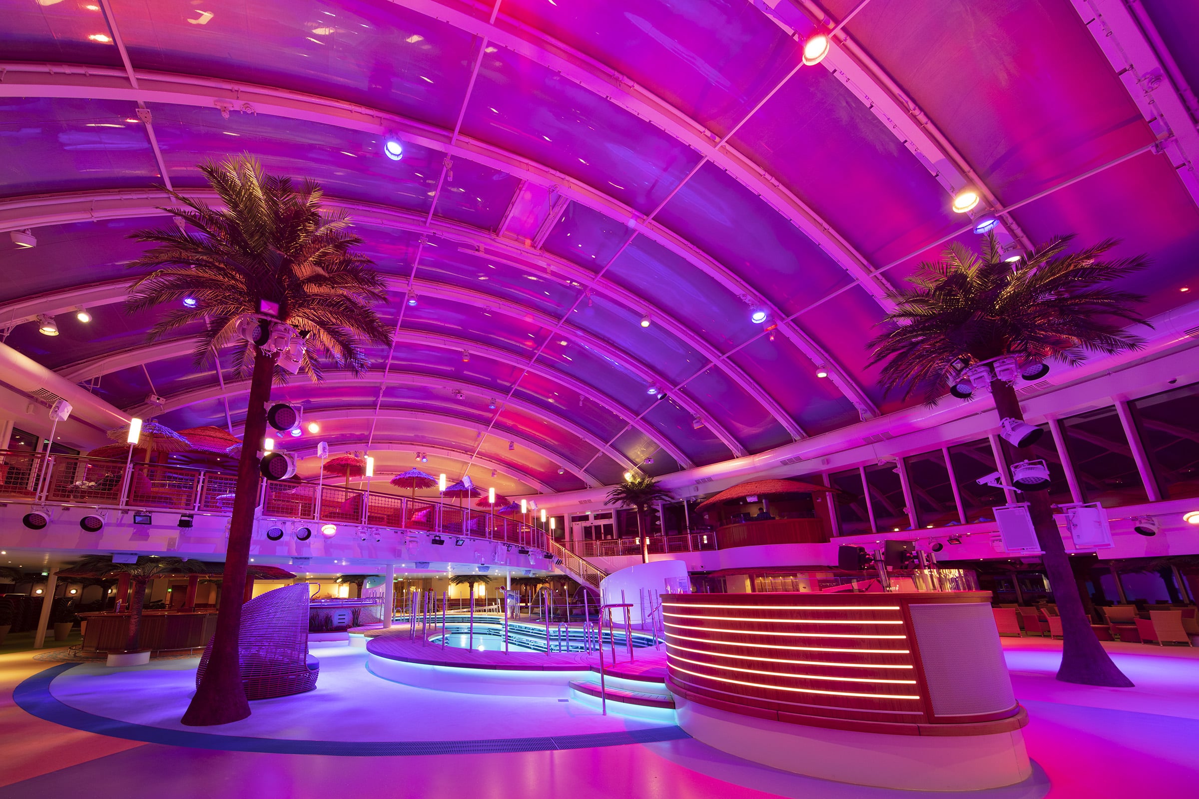 Aidanova — Cruise Ship Lighting Design — Germany: lighting design view 6 of 6, by Lichtvision