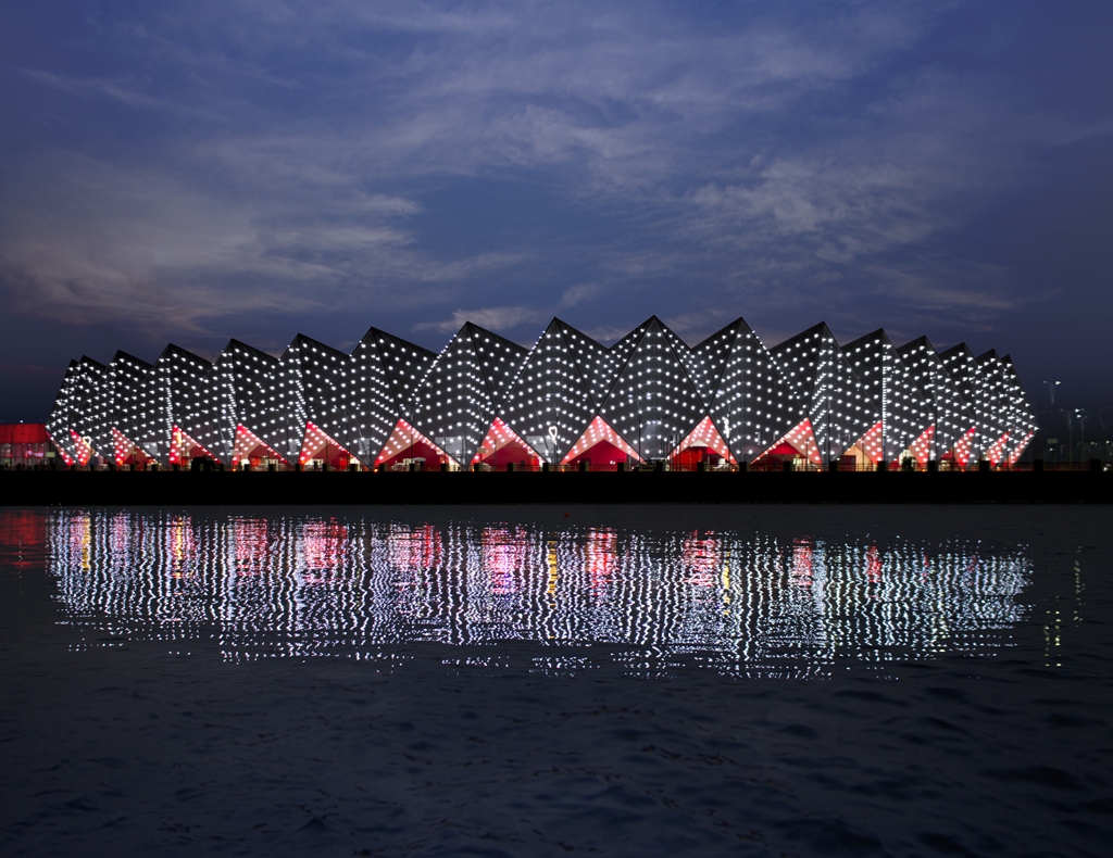 Baku Crystal Hall — Baku, Azerbaijan: lighting design view 4 of 4, by Lichtvision