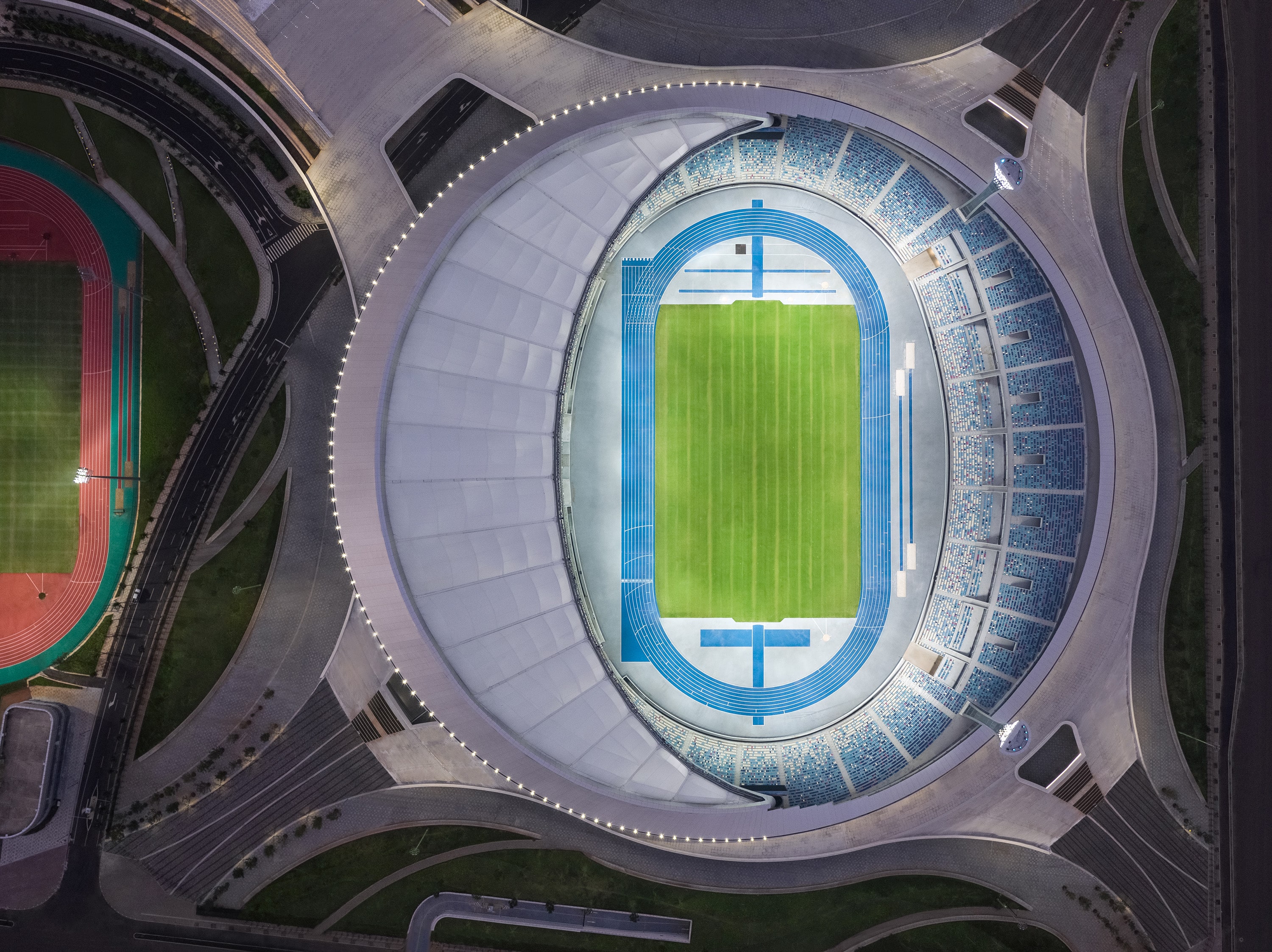 Wuyuanhe Stadium — China: lighting design view 4 of 6, by Lichtvision