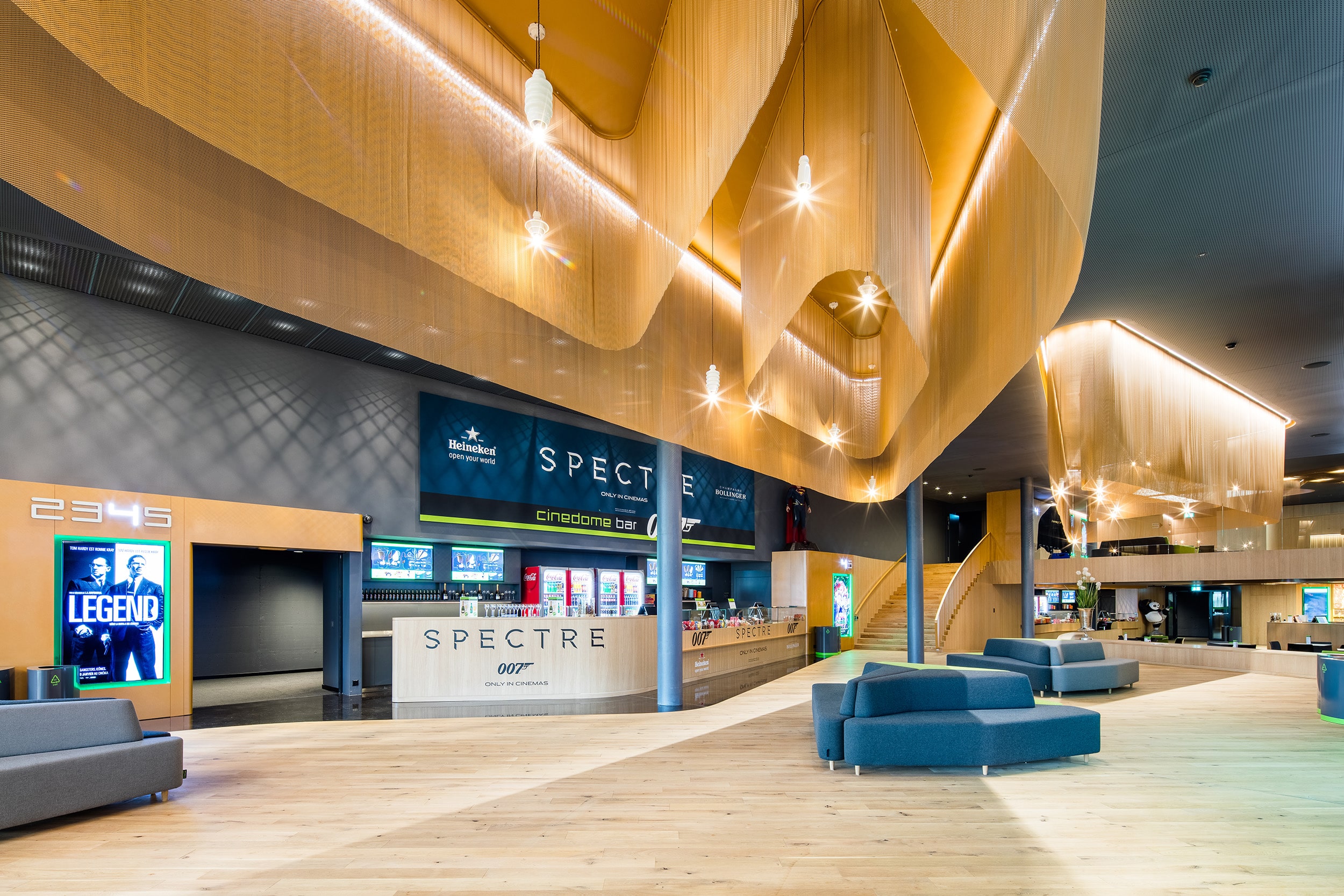 Kitag Cinedome Biel — Biel, Switzerland: lighting design view 2 of 6, by Lichtvision