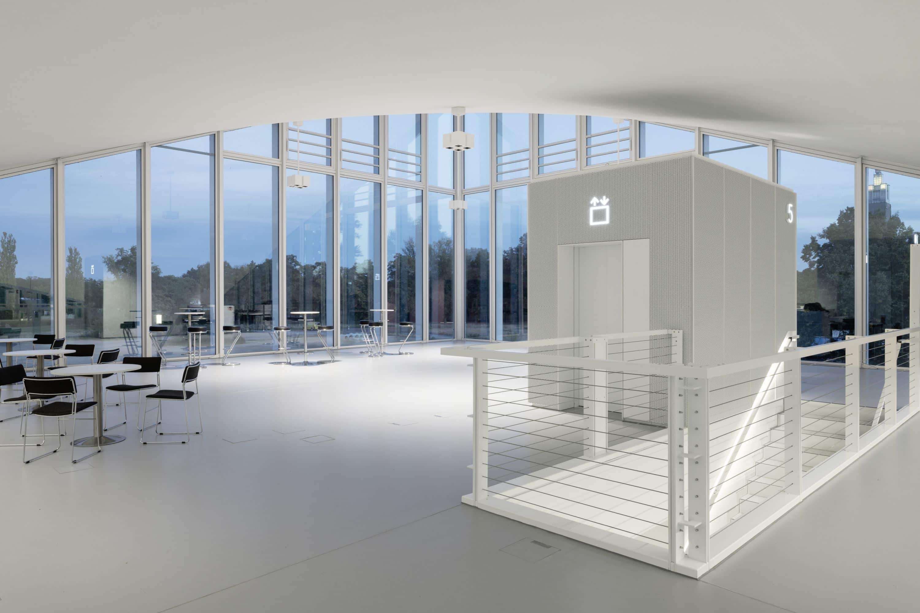 Hyparschale Magdeburg — Germany: lighting design view 7 of 7, by Lichtvision
