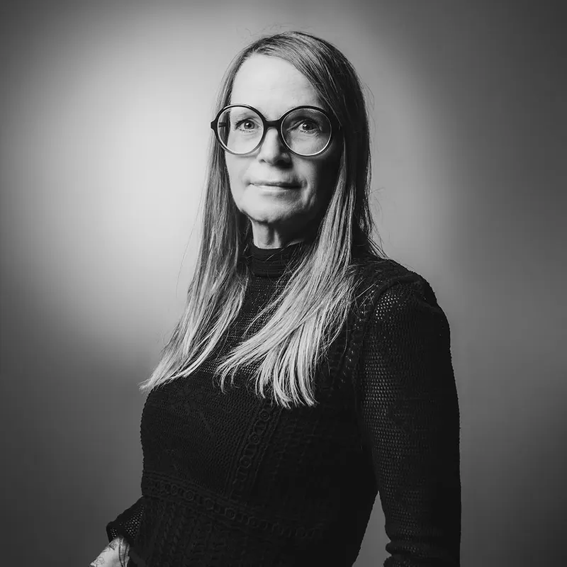Portrait of Sonja Kritzer, Office Manager at Lichtvision