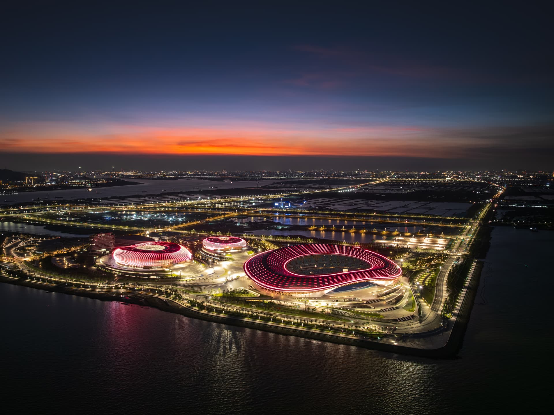Infrastructure & Stadium lighting design — Guangzhou