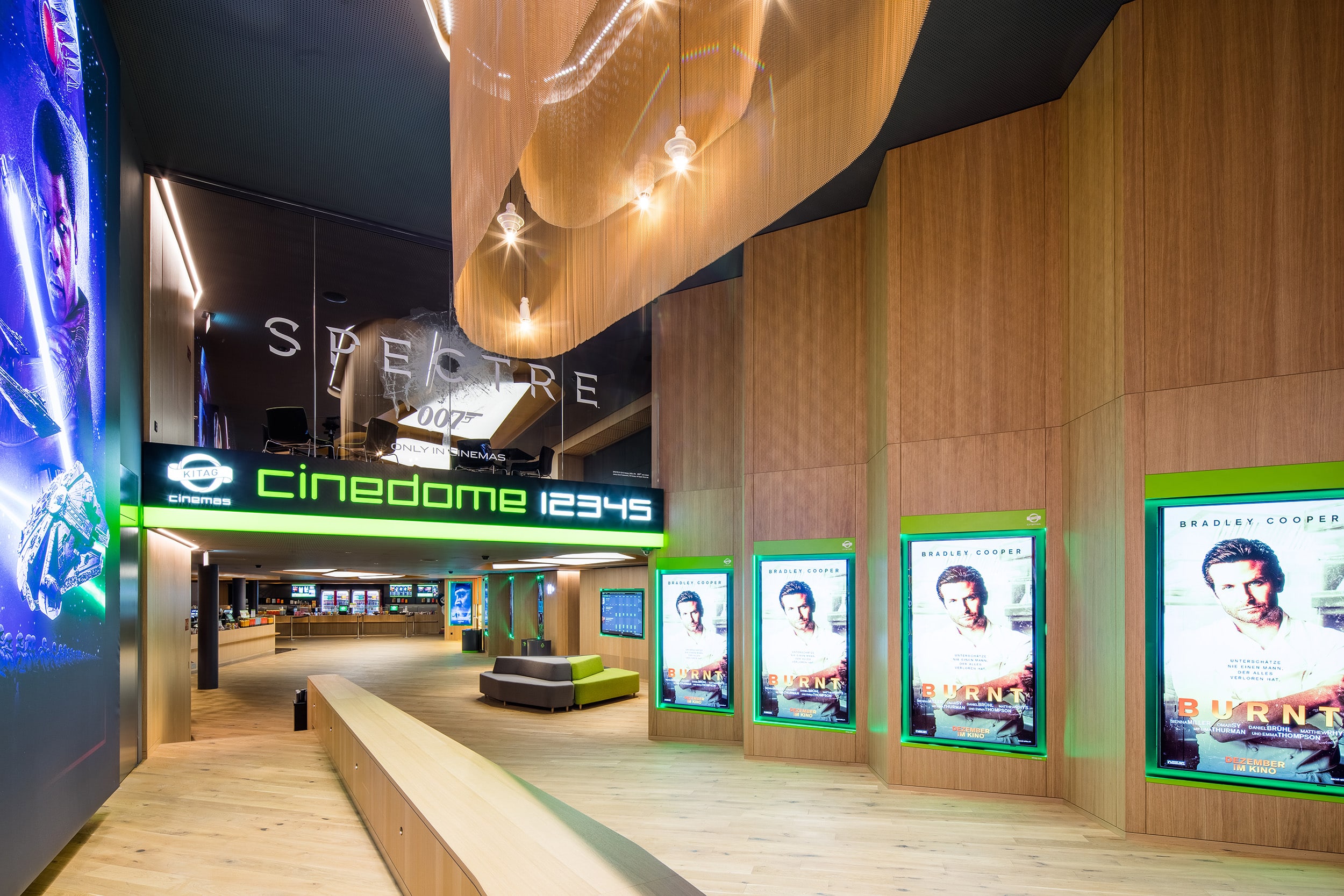 Kitag Cinedome Biel — Biel, Switzerland: lighting design view 4 of 6, by Lichtvision