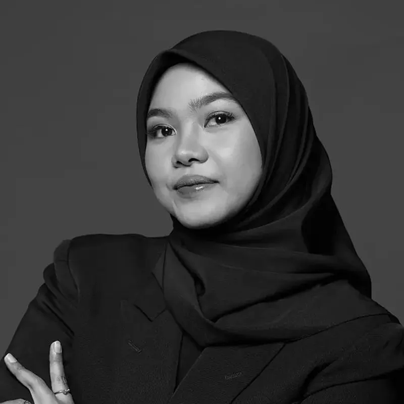 Portrait of Nadhara Hakim, Lighting Designer at Lichtvision