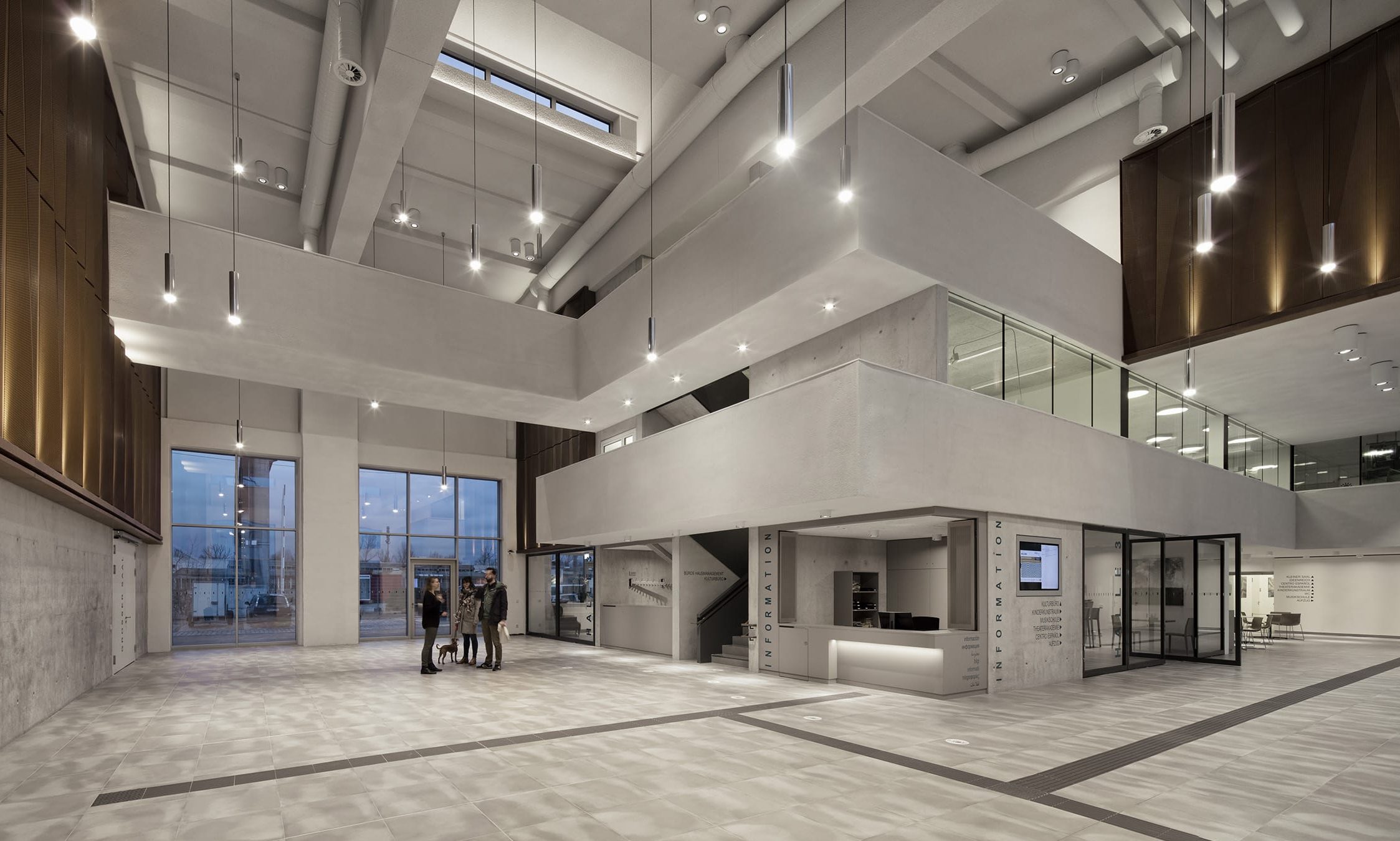 Kulturwerkstatt Auf Aeg — Germany: lighting design view 2 of 3, by Lichtvision