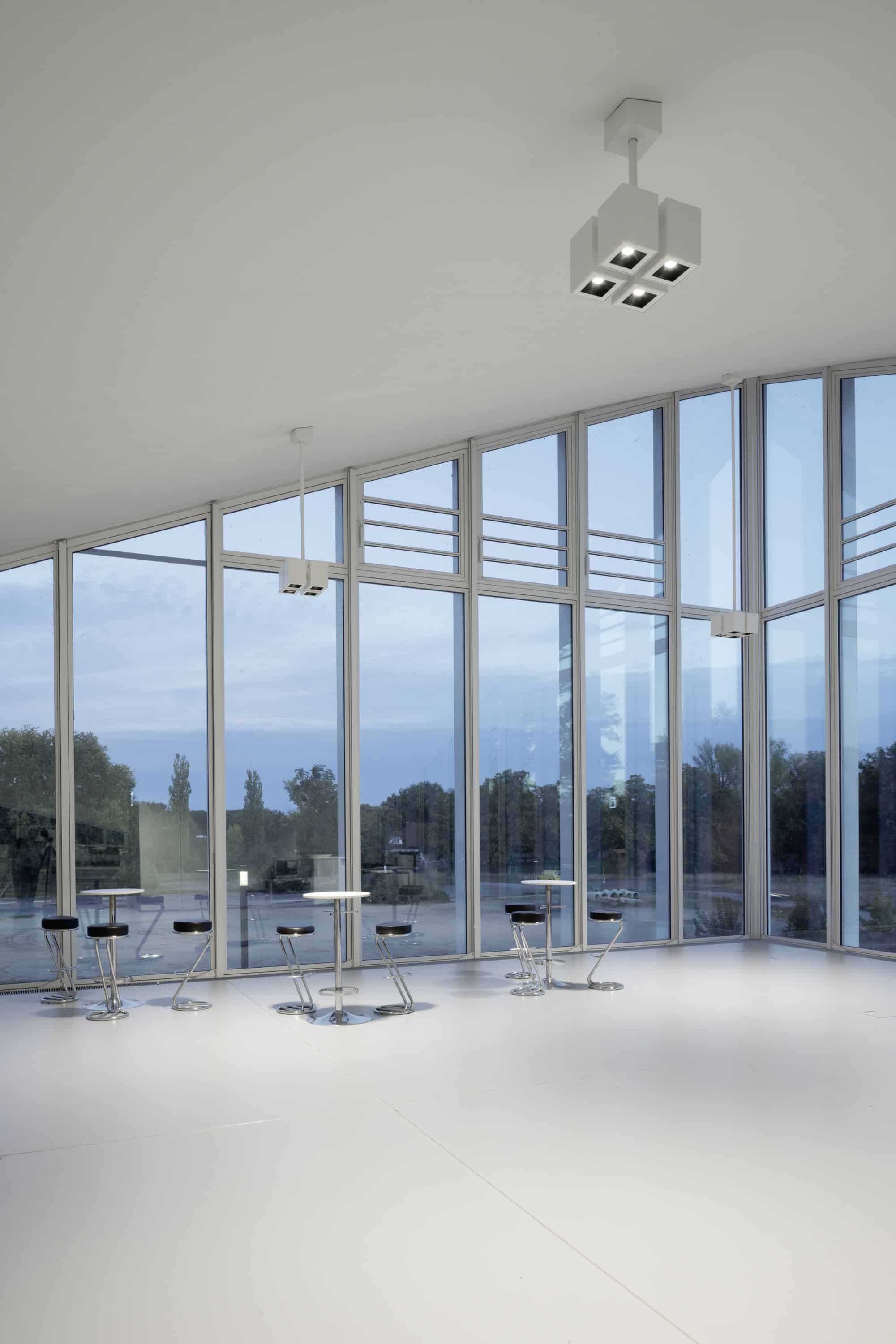 Hyparschale Magdeburg — Germany: lighting design view 5 of 7, by Lichtvision