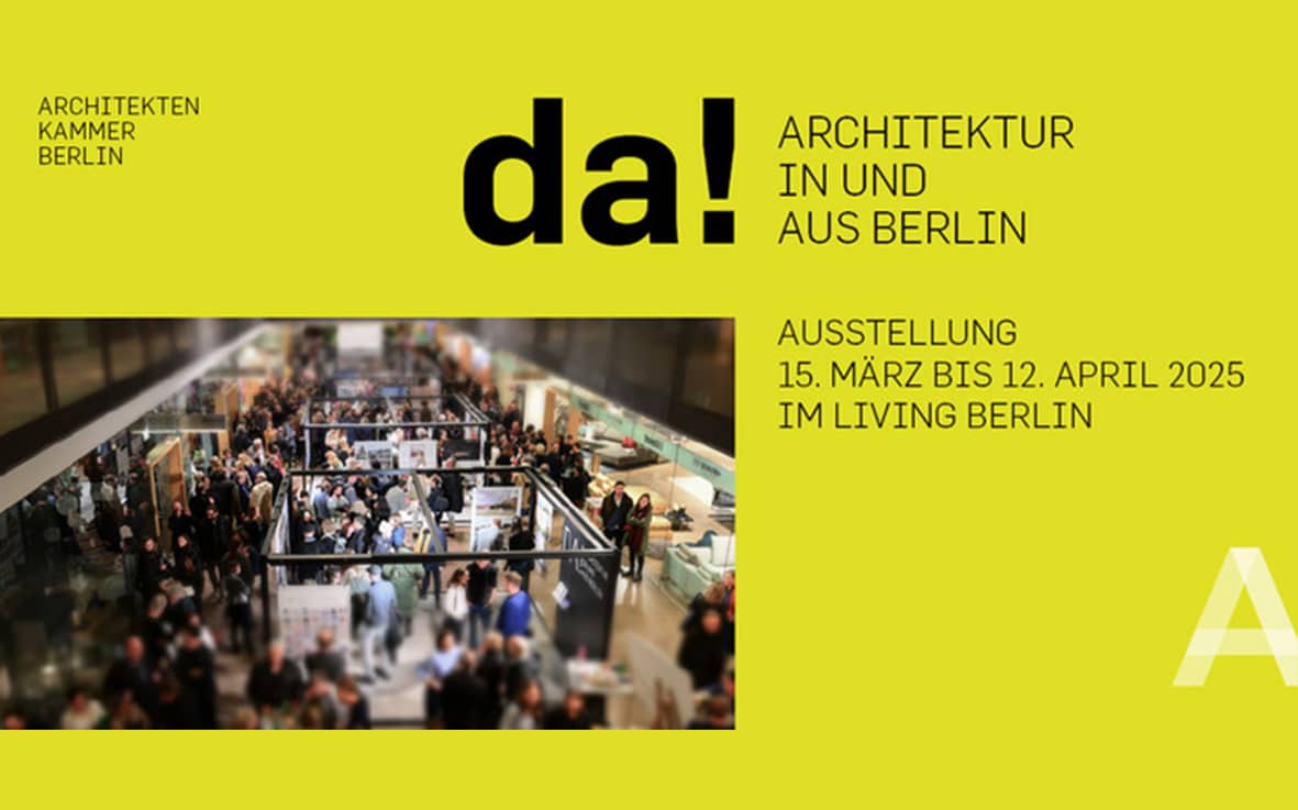 Exhibition “da! Architektur in und aus Berlin” — Lichtvision news article cover image