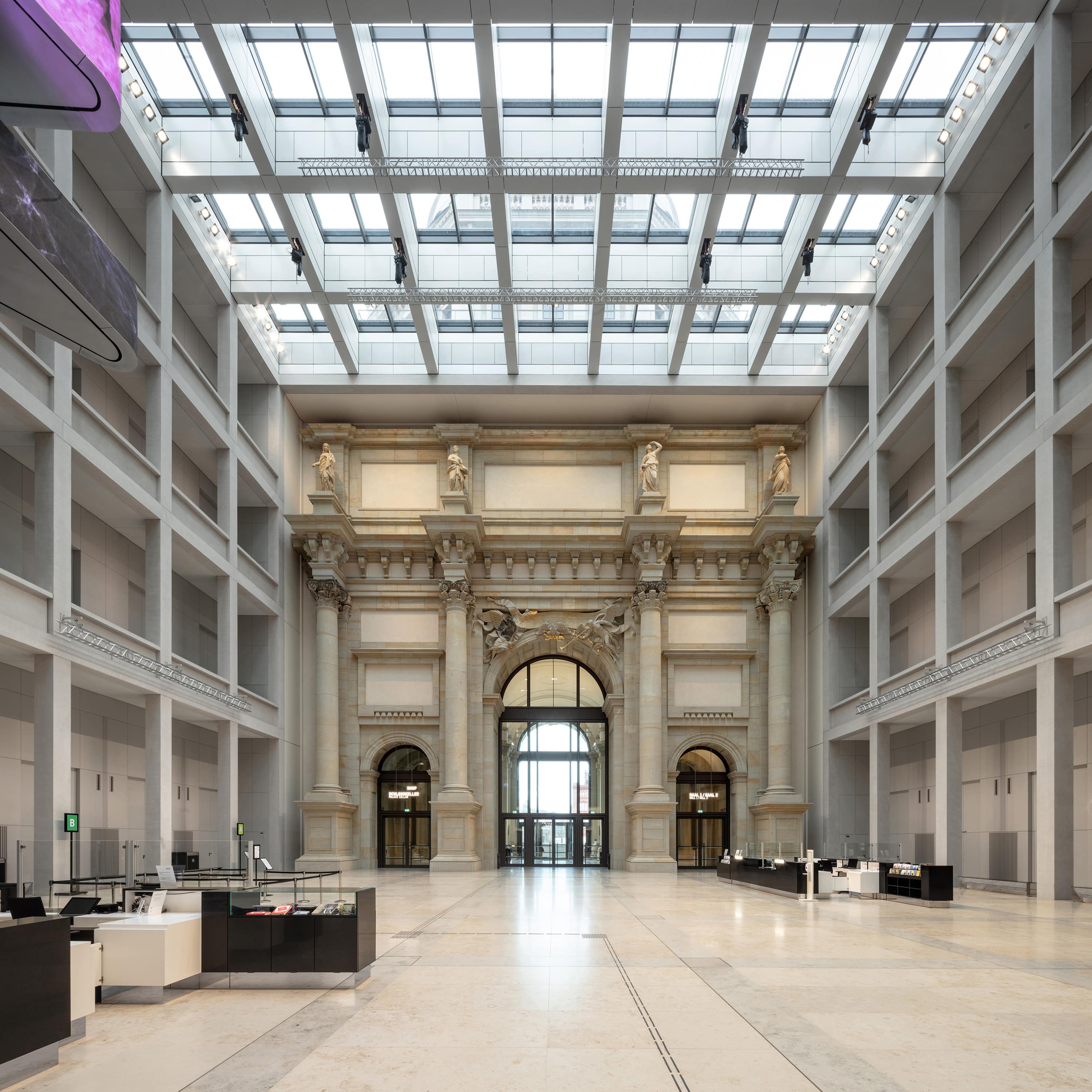 Humboldt Forum — Berlin, Germany: lighting design view 8 of 10, by Lichtvision