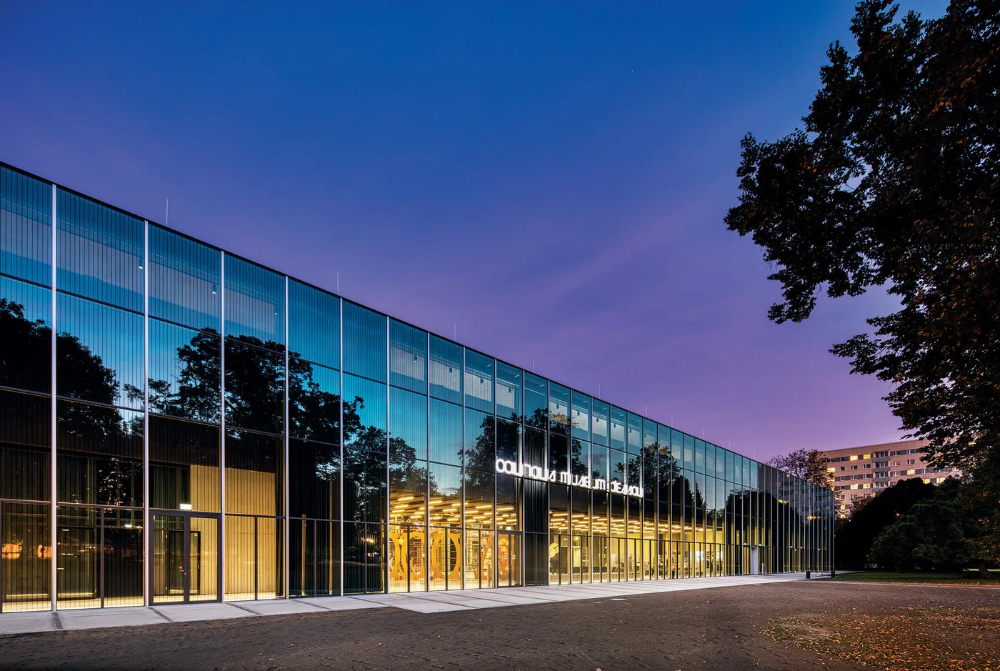 Bauhaus Museum Dessau — Dessau, Germany: lighting design view 1 of 5, by Lichtvision