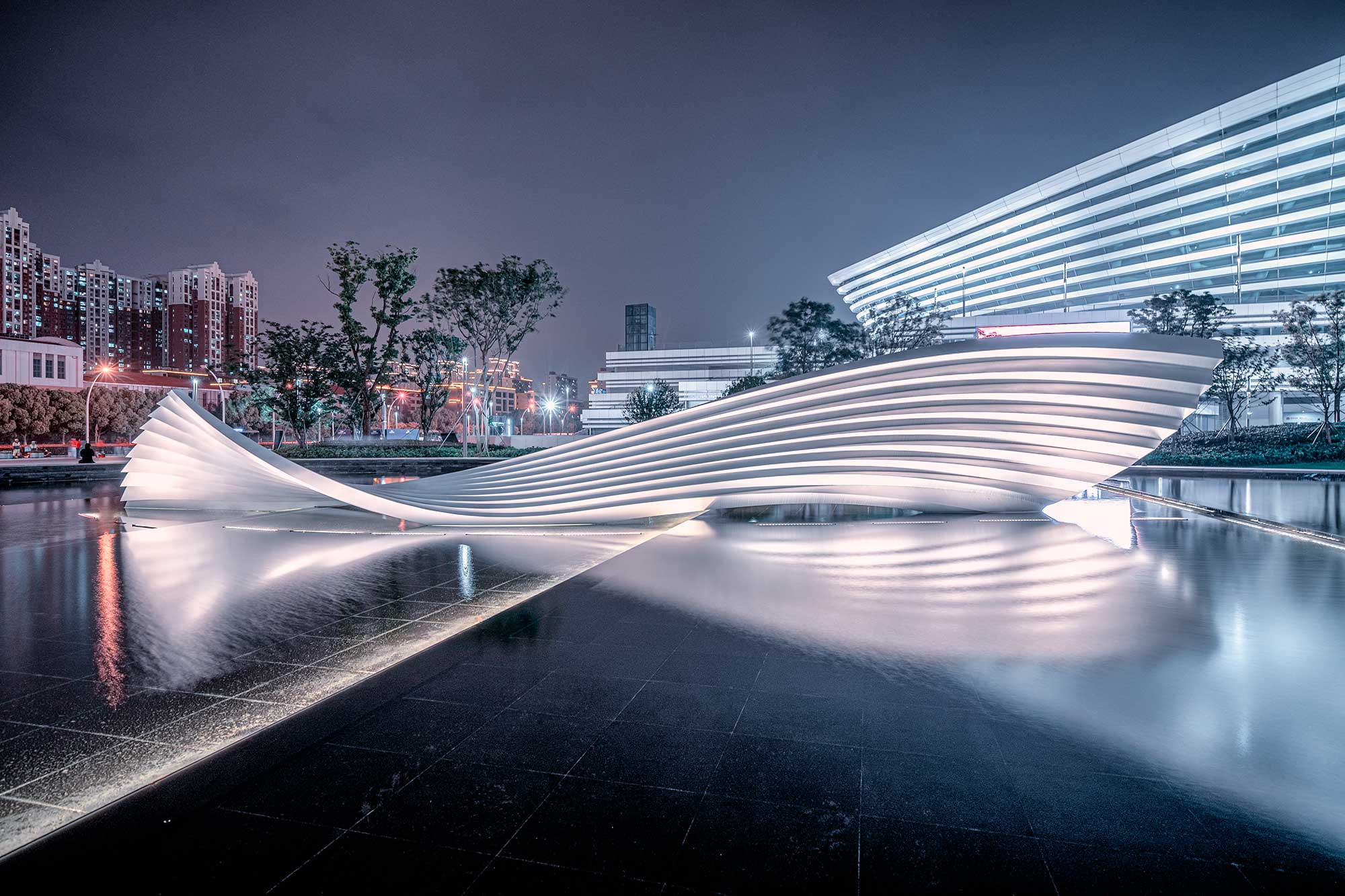 Suzhou Olympic Sports Centre — China: lighting design view 8 of 8, by Lichtvision
