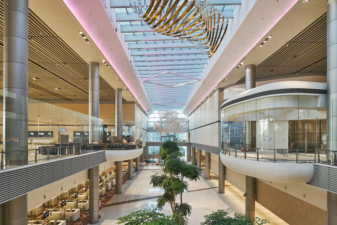 Terminal 4 Changi Airport — Singapore: lighting design view 1 of 8, by Lichtvision