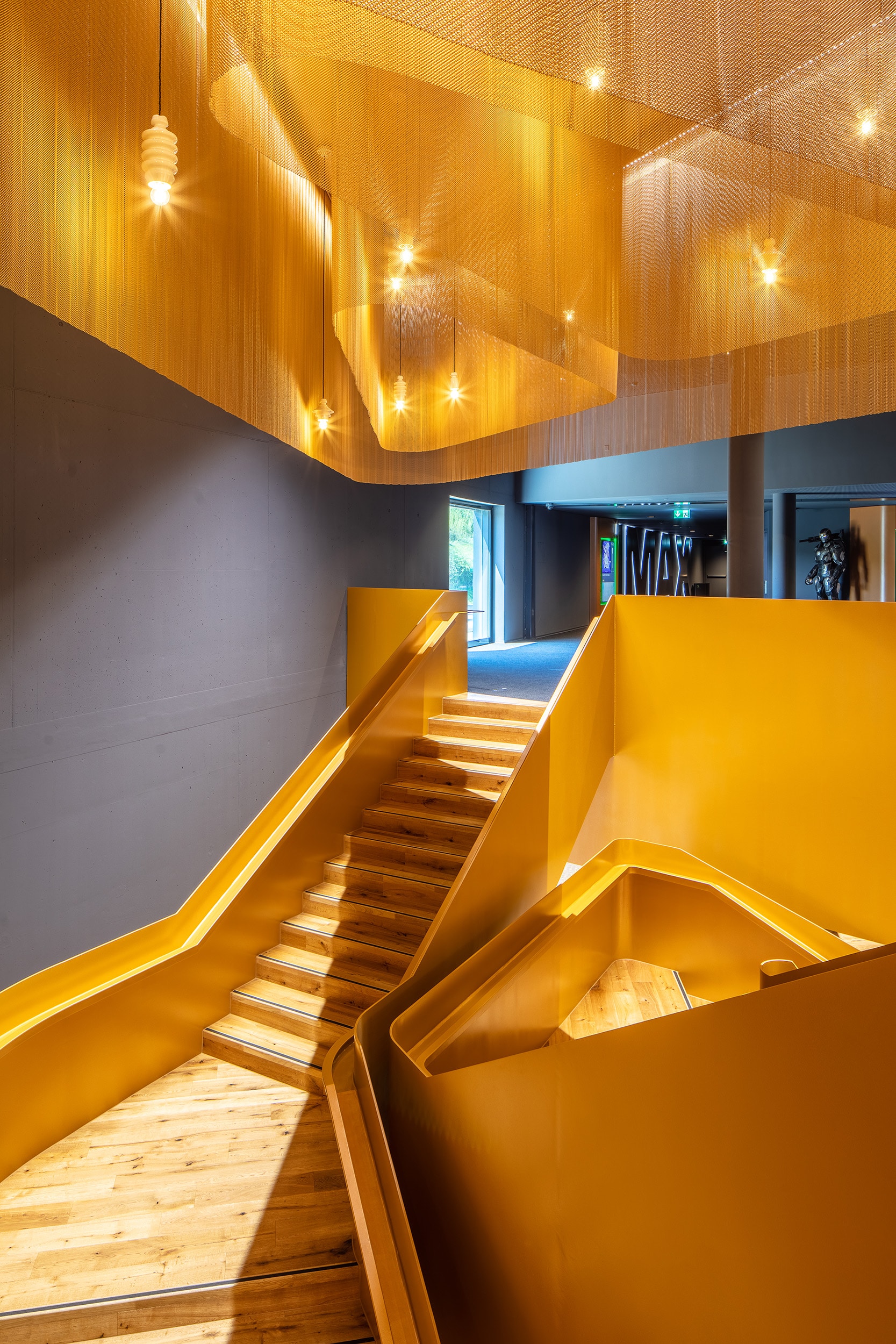 Kitag Cinedome Muri — Muri, Switzerland: lighting design view 6 of 6, by Lichtvision