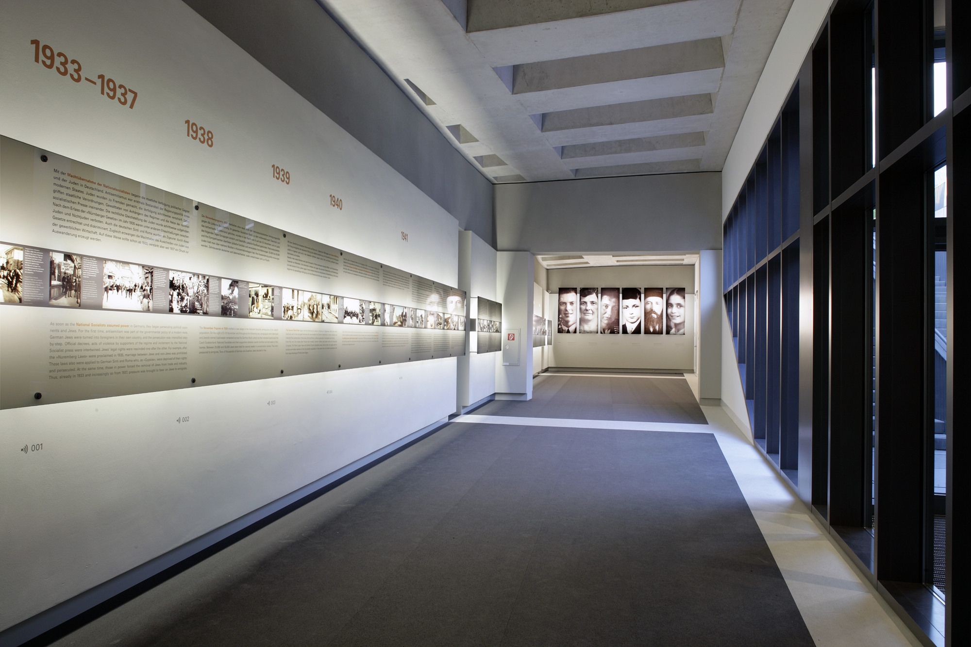 Holocaust Memorial Berlin — Berlin, Germany: lighting design view 3 of 4, by Lichtvision
