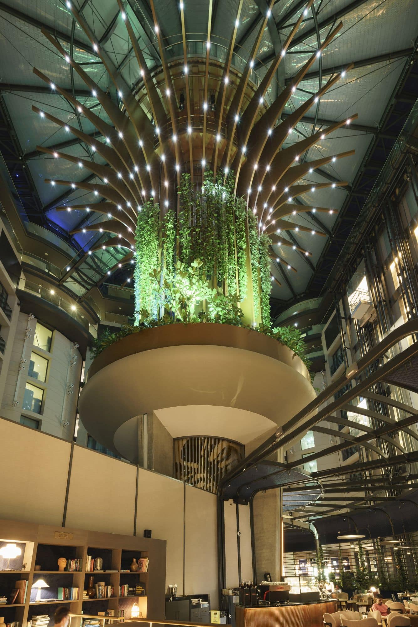 The Living Tree at the Radisson — Germany: lighting design view 5 of 6, by Lichtvision