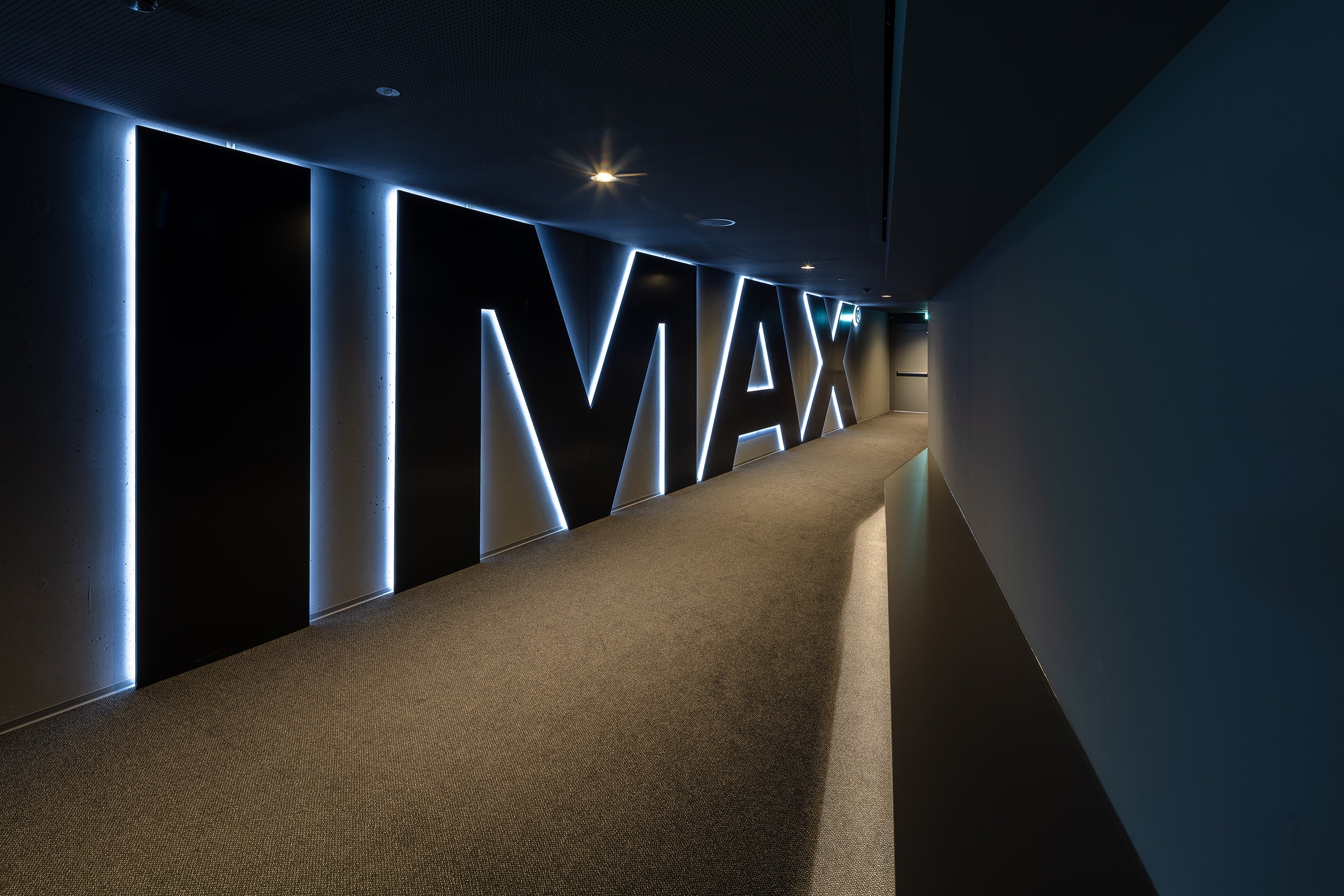 Kitag Cinedome Muri — Muri, Switzerland: lighting design view 4 of 6, by Lichtvision