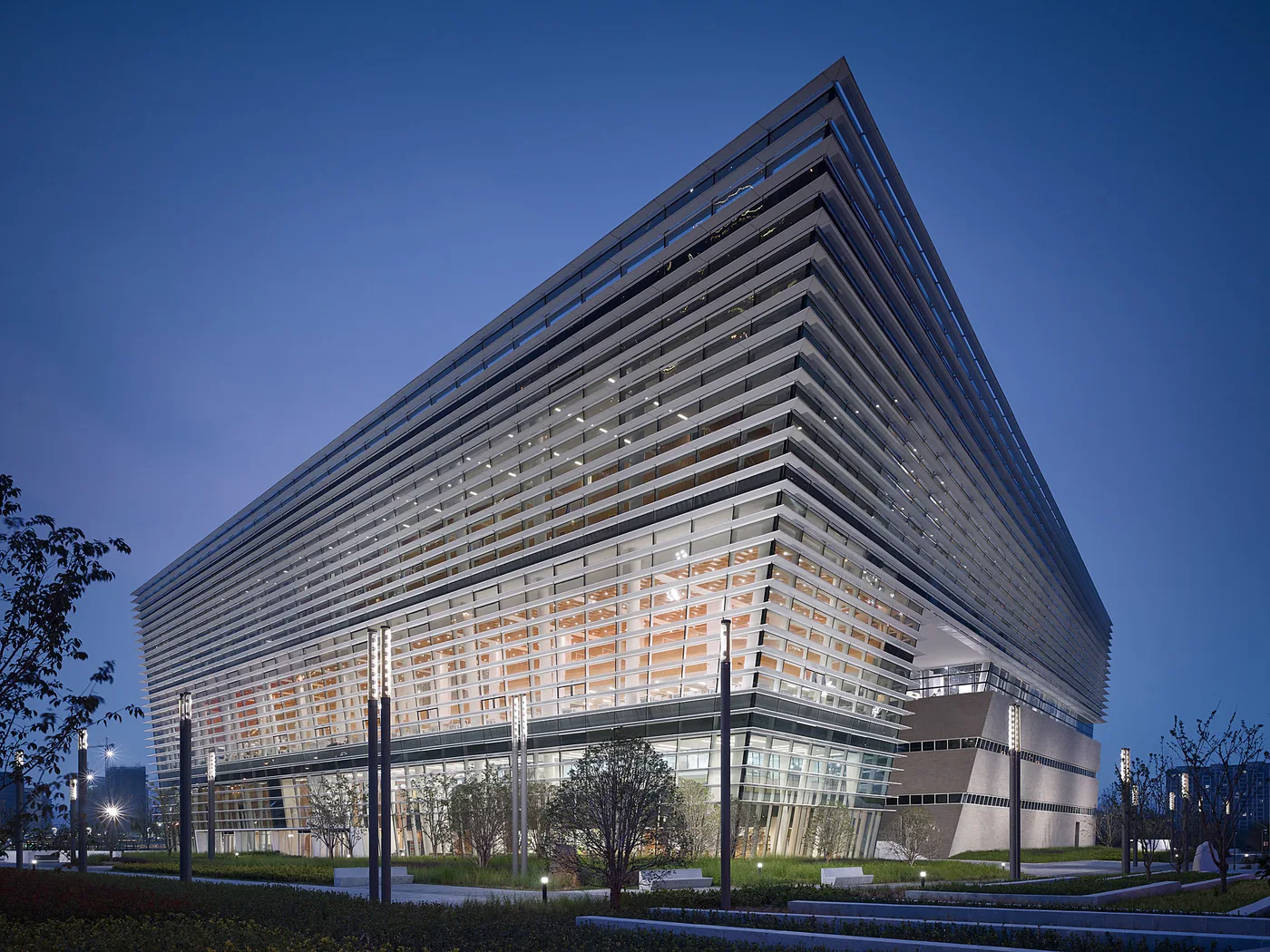Suzhou No. 2 Library — China: lighting design view 1 of 4, by Lichtvision