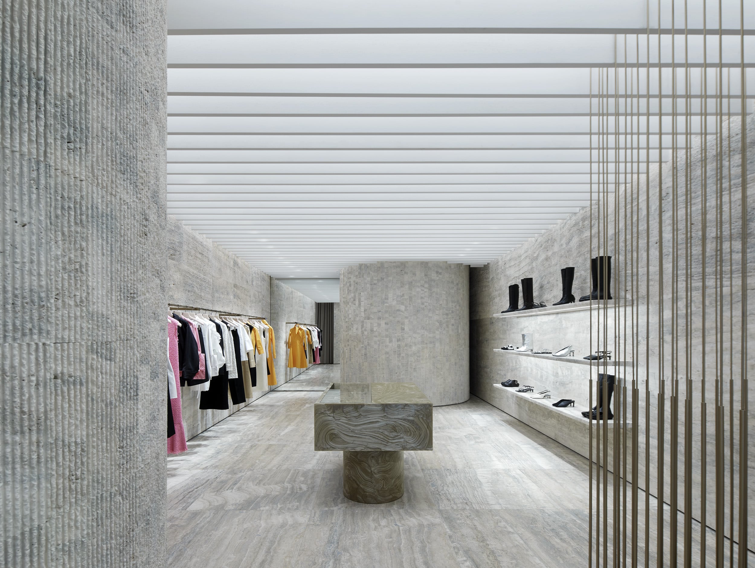 Jil Sander Concept Store — Germany: architectural lighting design by Lichtvision (architecture by Casper Mueller Kneer Architects)