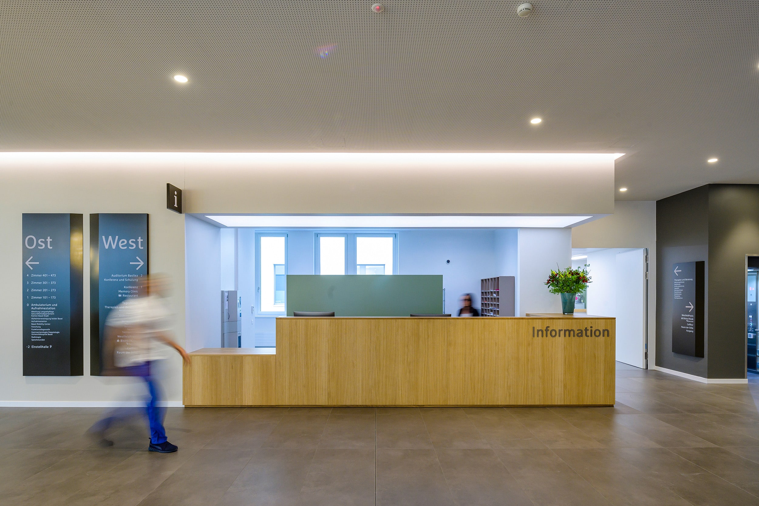 Felix Platter Hospital — Basel, Switzerland: lighting design view 4 of 9, by Lichtvision
