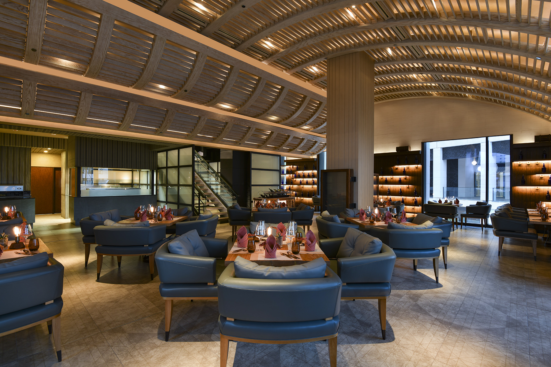 Alwadi Hotel Doha — Doha, Qatar: lighting design view 9 of 10, by Lichtvision