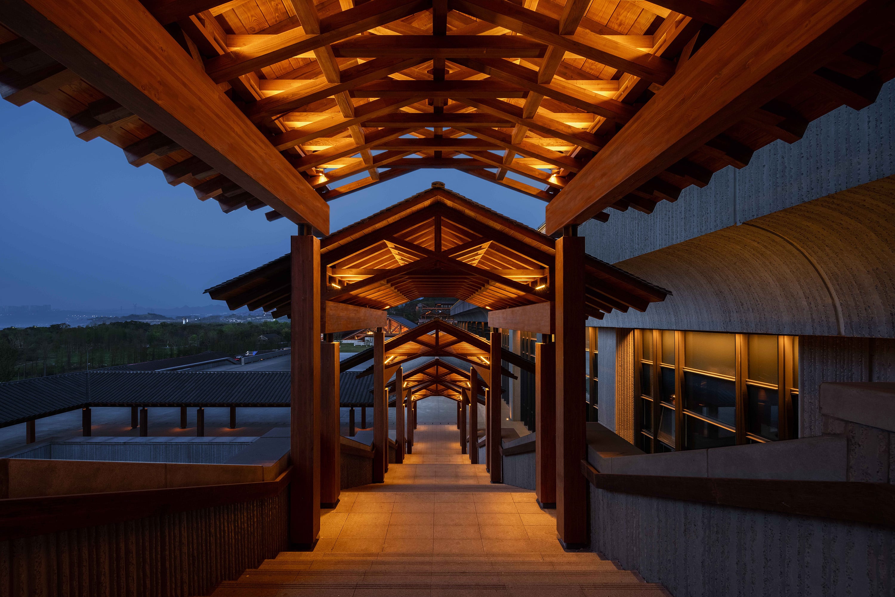 Guanyang Island Event Center — China: architectural lighting design by Lichtvision (architecture by JStudio)