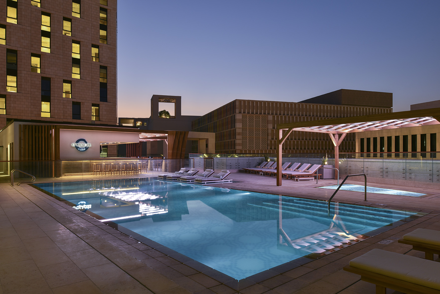 Alwadi Hotel Doha — Doha, Qatar: lighting design view 6 of 10, by Lichtvision