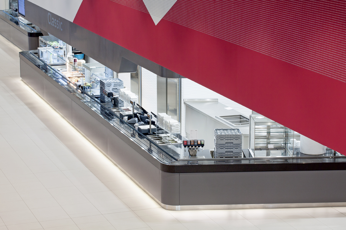Audi Canteen — Germany: lighting design view 5 of 7, by Lichtvision