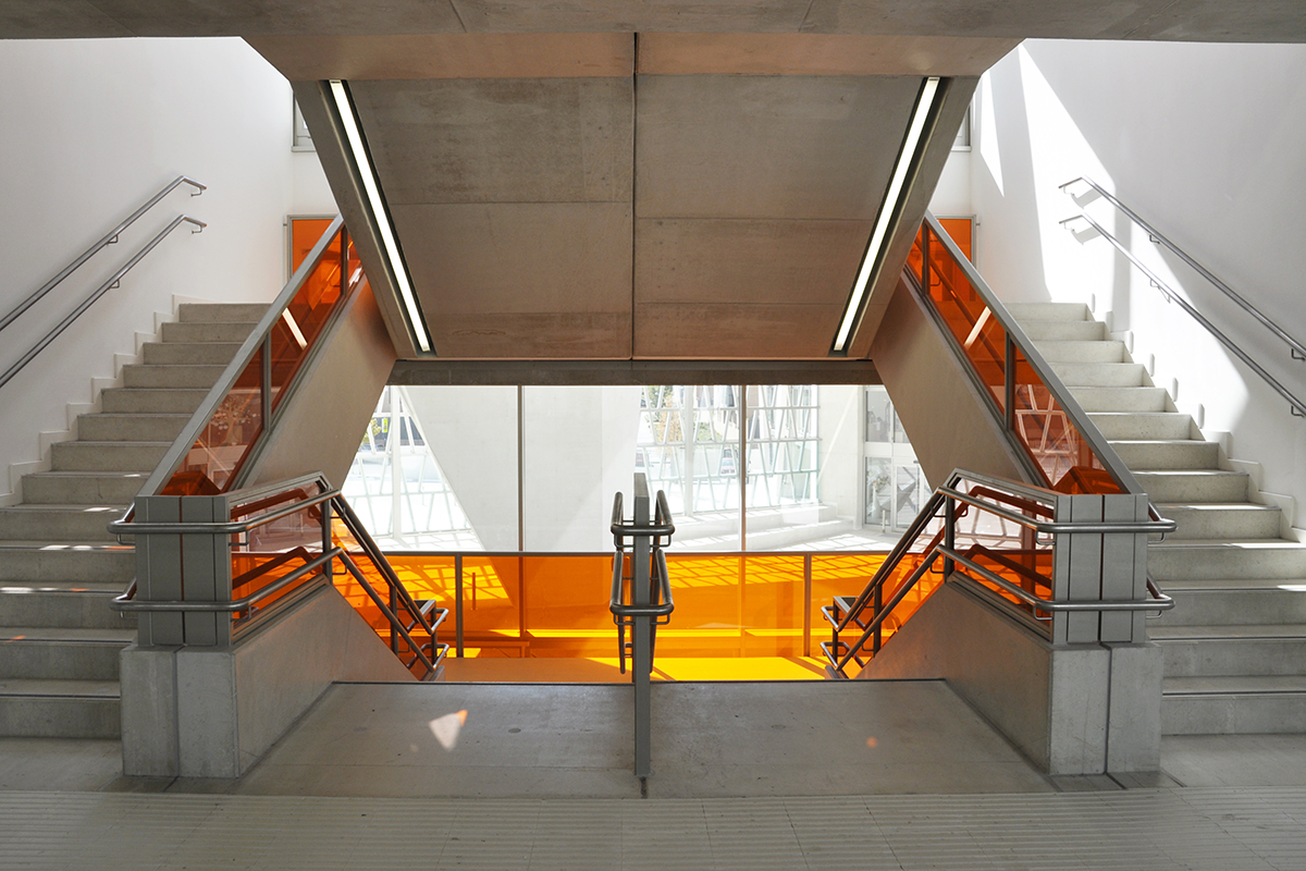 German School Madrid — Madrid, Spain: lighting design view 4 of 6, by Lichtvision