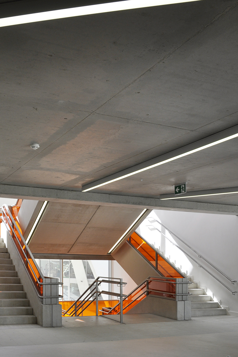 German School Madrid — Madrid, Spain: lighting design view 5 of 6, by Lichtvision